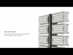 AC90 - 305V 주도하는 스포츠 경기장은 회전 가능한 축구 경기장 조명을 밝힙니다