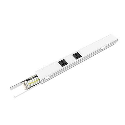 60W Industrial Linear Lighting System Dimming 1418cm Length 160lm/W