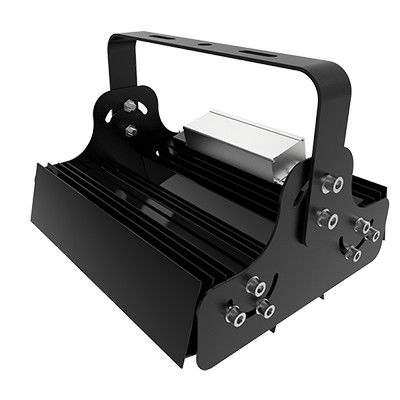 Black 100W Outdoor LED Stadium Lights Rotatable IK08 Aluminum Housing