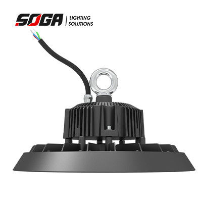 주문 검은 알루니늄 하우징과 75w 높은 루멘 UFO 높은 만 빛 IP65 online manufacture
