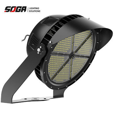 주문 블랙 하우징 LED 축구 경기장 조명 3000K-6000K 높은 뤼멘 효율 online manufacture