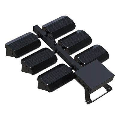 Asymmetric Outdoor LED Sport Court Lights 1800W Rotatable Modular